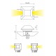 LUCE&LIGHT - BEAM 2.1 LED 2x1W BIEMISSIONE