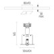 FLOS - MICRO BATTERY ORIENTABILE 12V