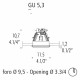 LEUCOS - MIRA 2 INCASSO 12V