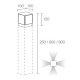 LUCE & LIGHT - LINEAR 2.4 QUADRIDIREZIONALE LED 13W