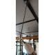 DISEGNO LUCE -ARCH BASE PARETE CONO CROMO