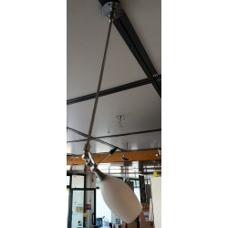 DISEGNO LUCE -ARCH BASE PARETE CONO CROMO