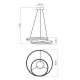 REDO GROUP - TORSION 55 SOSPENSIONE LED