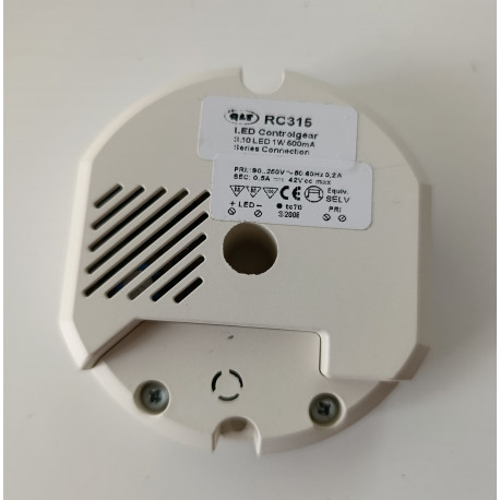 QLT - ALIMENTATORE LED 500mA 42V 21W