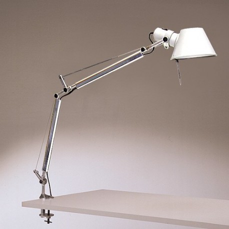 ARTEMIDE - TOLOMEO MINI TAVOLO CON MORSETTO