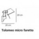 ARTEMIDE - TOLOMEO MICRO FARETTO CON INTERRUTTORE